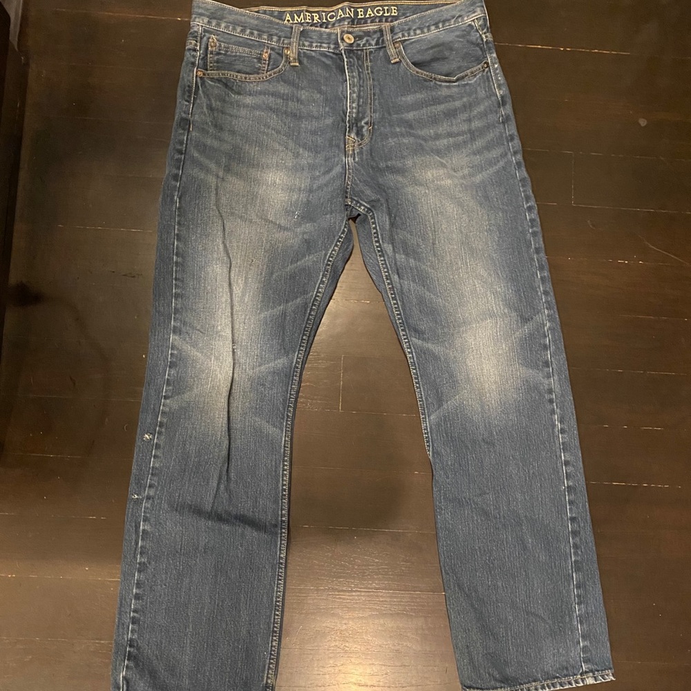 #1026 American Eagle Relaxed Fit Jeans. Size 36